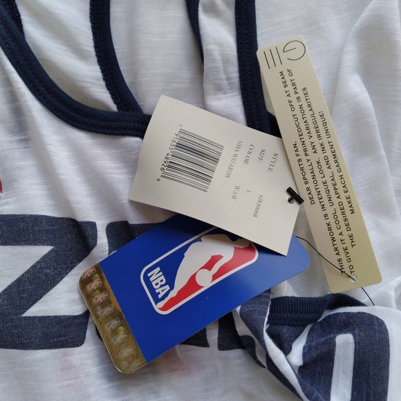 Women's G-III 4Her by Carl Banks Washington Wizards Tank Top Size Large  (A59) - Picture 7 of 9